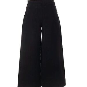 SPANX Black Wide-Leg Capri Pants size 1X